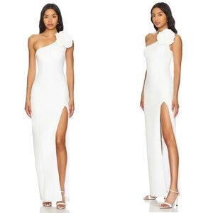 Lovers and Friends Petra Gown maxi dress in White Size Small NEW!